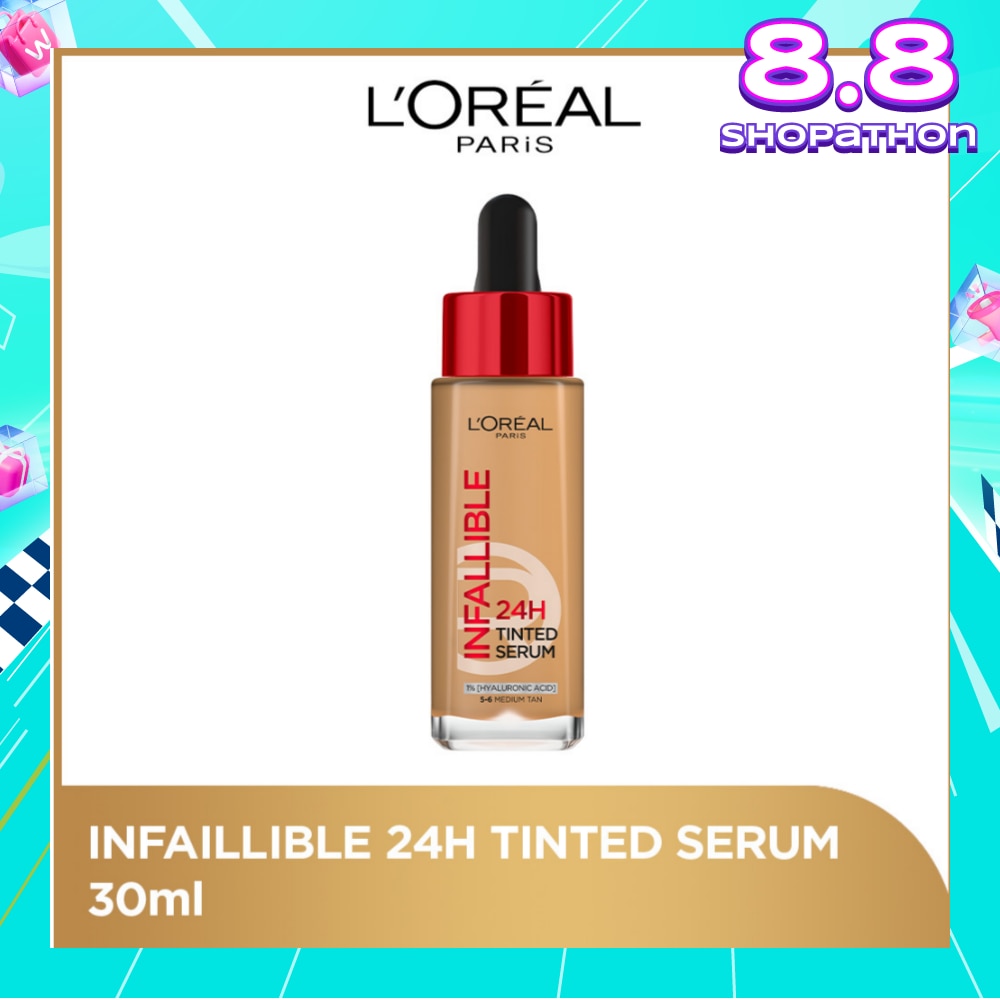 Infalliable 24H Tinted Serum  5-6 Medium Tan 30ml