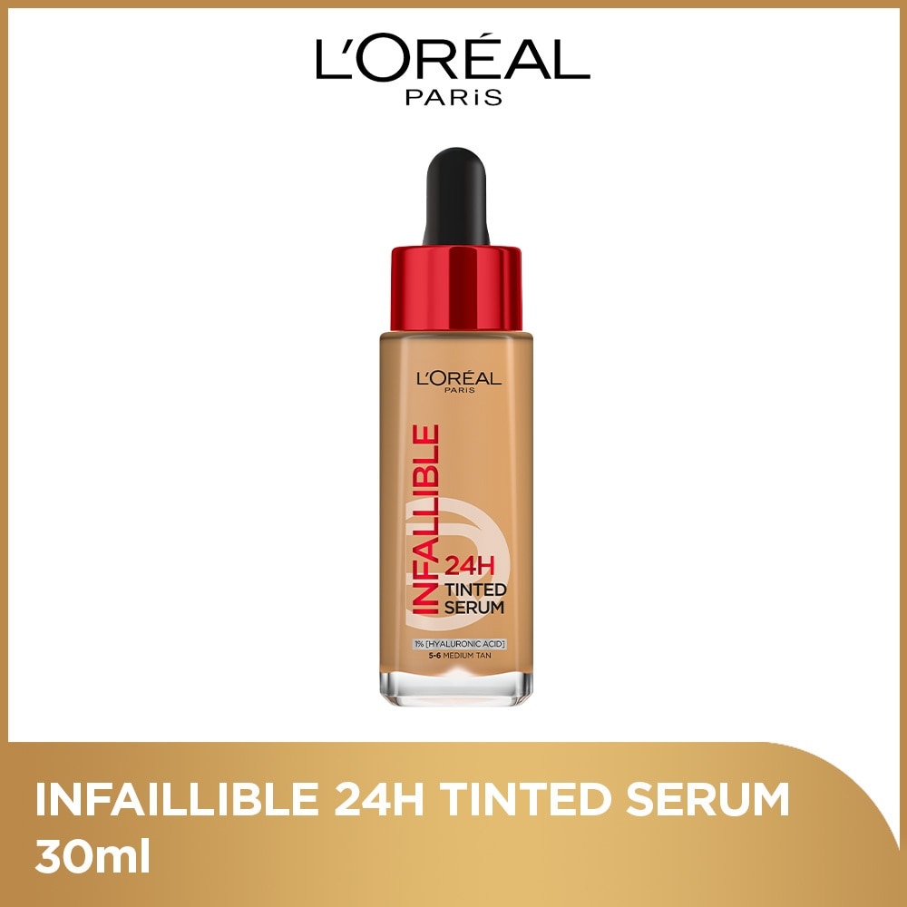 Infalliable 24H Tinted Serum  5-6 Medium Tan 30ml