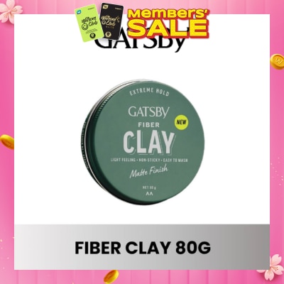GATSBY Fiber Clay 80g
