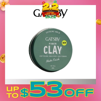 GATSBY Fiber Clay 80g