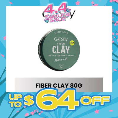 GATSBY - Fiber Clay 80g