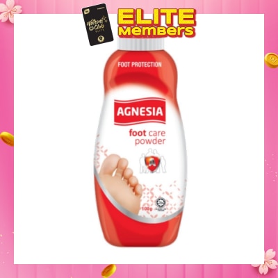 AGNESIA Foot Care Powder 99.9% Kill Bacterial (For Foot Protection) 100g