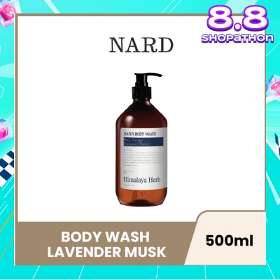 NARD Body Wash Lavender Musk 500ml