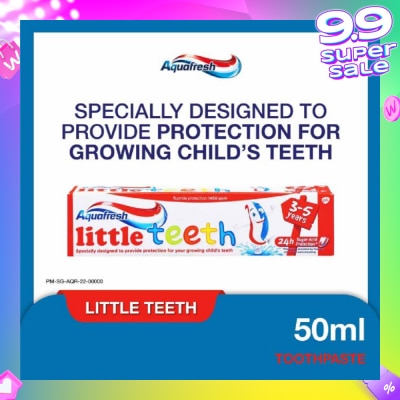 AQUAFRESH Little Teeth Toothpaste 50ml