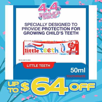 AQUAFRESH - Little Teeth Toothpaste 50ml