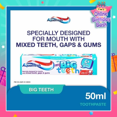 AQUAFRESH Big Teeth Toothpaste 50ml