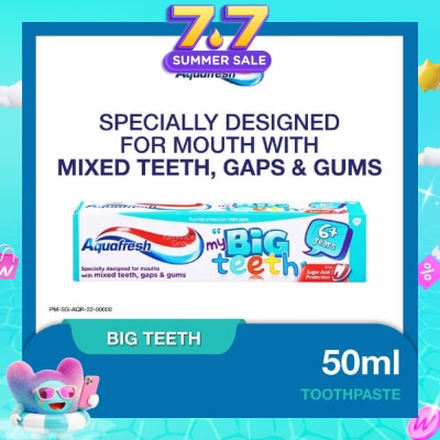 AQUAFRESH - Big Teeth Toothpaste 50ml