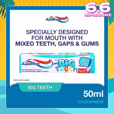 AQUAFRESH Big Teeth Toothpaste 50ml