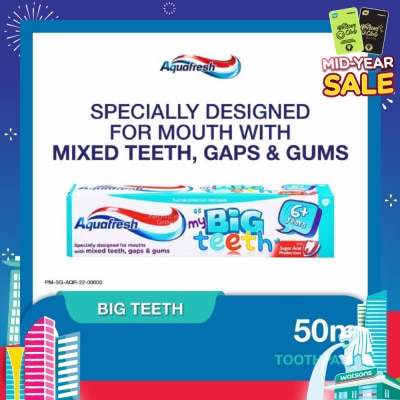 AQUAFRESH Big Teeth Toothpaste 50ml