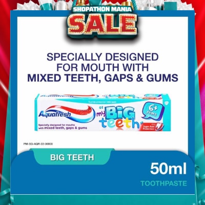 AQUAFRESH - Big Teeth Toothpaste 50ml