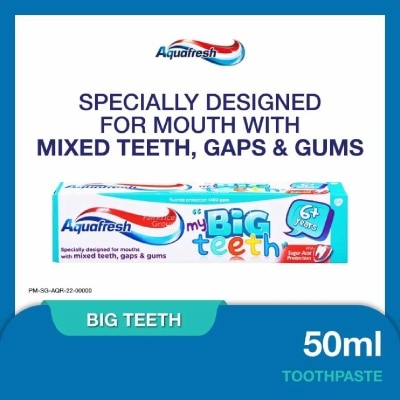 AQUAFRESH Big Teeth Toothpaste 50ml