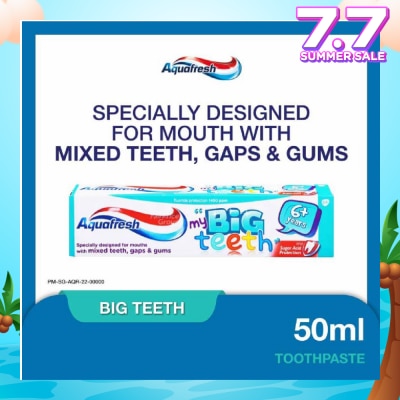 AQUAFRESH Big Teeth Toothpaste 50ml