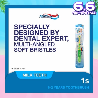 AQUAFRESH Milk Teeth Toothbrush 0-2 years 1 Piece