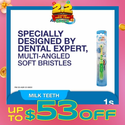 AQUAFRESH Milk Teeth Toothbrush 0-2 years 1 Piece