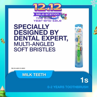AQUAFRESH Milk Teeth Toothbrush 0-2 years 1 Piece
