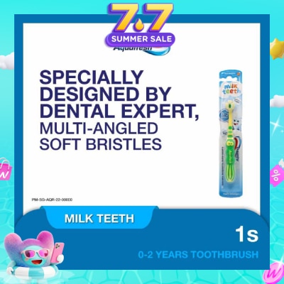 AQUAFRESH - Milk Teeth Toothbrush 0-2 years 1 Piece