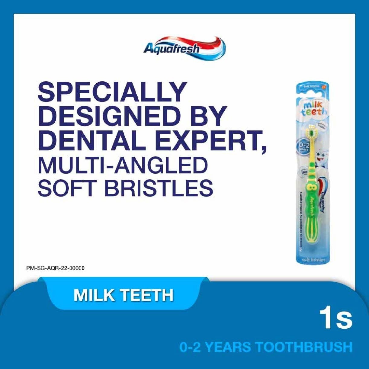 Milk Teeth Toothbrush 0-2 years 1 Piece