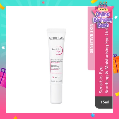 BIODERMA Sensibio Eye Soothing and Moisturising Eye Gel (Sensitive Skin) 15ml