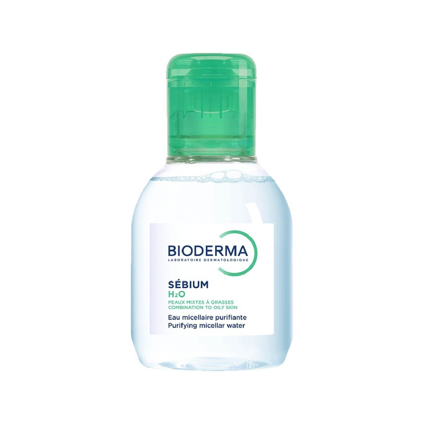 Sebium H2O Purifying Micellar Water (Facial Non Rinse Cleanser for Oily, Acne Prone Skin) 100ml image