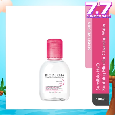 BIODERMA Sensibio H2O Soothing Micellar Water (Facial Non-Rinse Cleanser for Sensitive Skin) 100ml