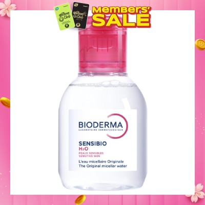 BIODERMA Sensibio H2O Soothing Micellar Water (Facial Non-Rinse Cleanser for Sensitive Skin) 100ml