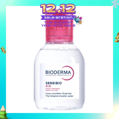 BIODERMA Sensibio H2O Soothing Micellar Water (Facial Non-Rinse Cleanser for Sensitive Skin) 100ml