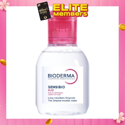BIODERMA Sensibio H2O Soothing Micellar Water (Facial Non-Rinse Cleanser for Sensitive Skin) 100ml