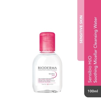 BIODERMA Sensibio H2O Soothing Micellar Water (Facial Non-Rinse Cleanser for Sensitive Skin) 100ml