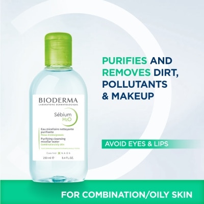 BIODERMA - Sebium H2O Purifying Micellar Water 250ml