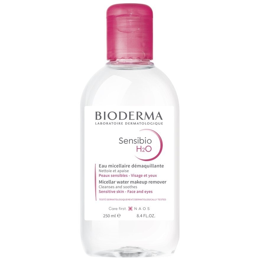 Sensibio H2O Soothing Micellar Water (Facial Non-Rinse Cleanser for Sensitive Skin) 250ml