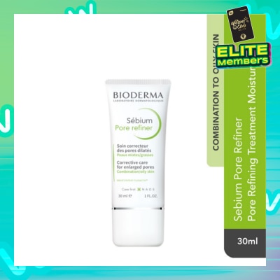 BIODERMA Sebium Pore Refiner Pore Treatment Moisturiser (Oily to Acne-Prone Skin) 30ml