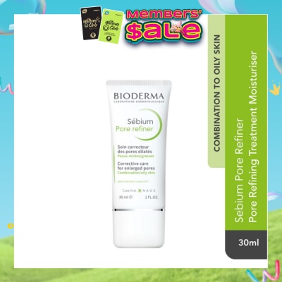 BIODERMA - Sebium Pore Refiner Pore Treatment Moisturiser (Oily to Acne-Prone Skin) 30ml