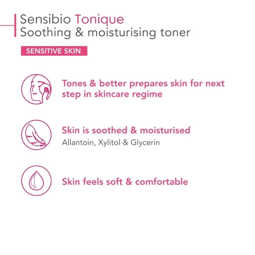 Sensibio Tonique Soothing & Moisturising Toner (Sensitive Skin) 250ml