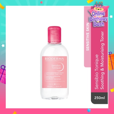 BIODERMA Sensibio Tonique Soothing & Moisturising Toner (Sensitive Skin) 250ml