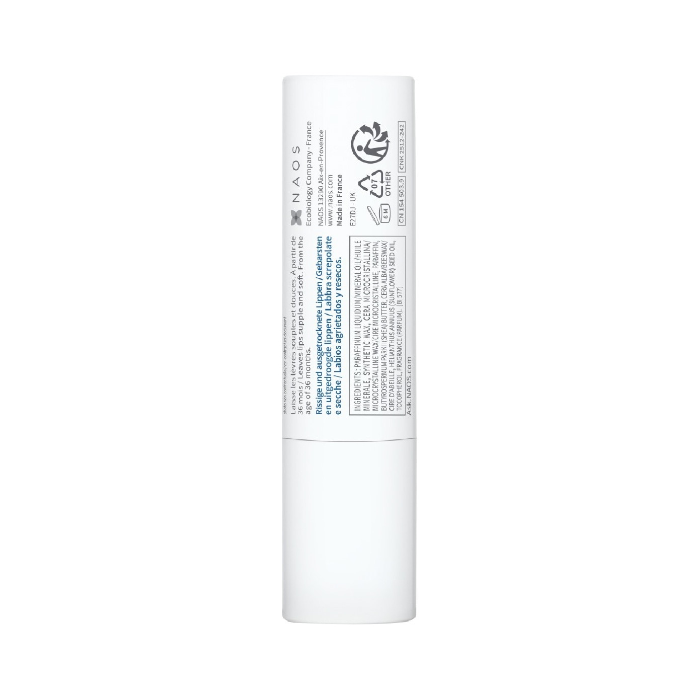 Atoderm Stick Levres Moisturising and Soothing Lip Balm (Dry Chapped Sensitive Lips) 4g