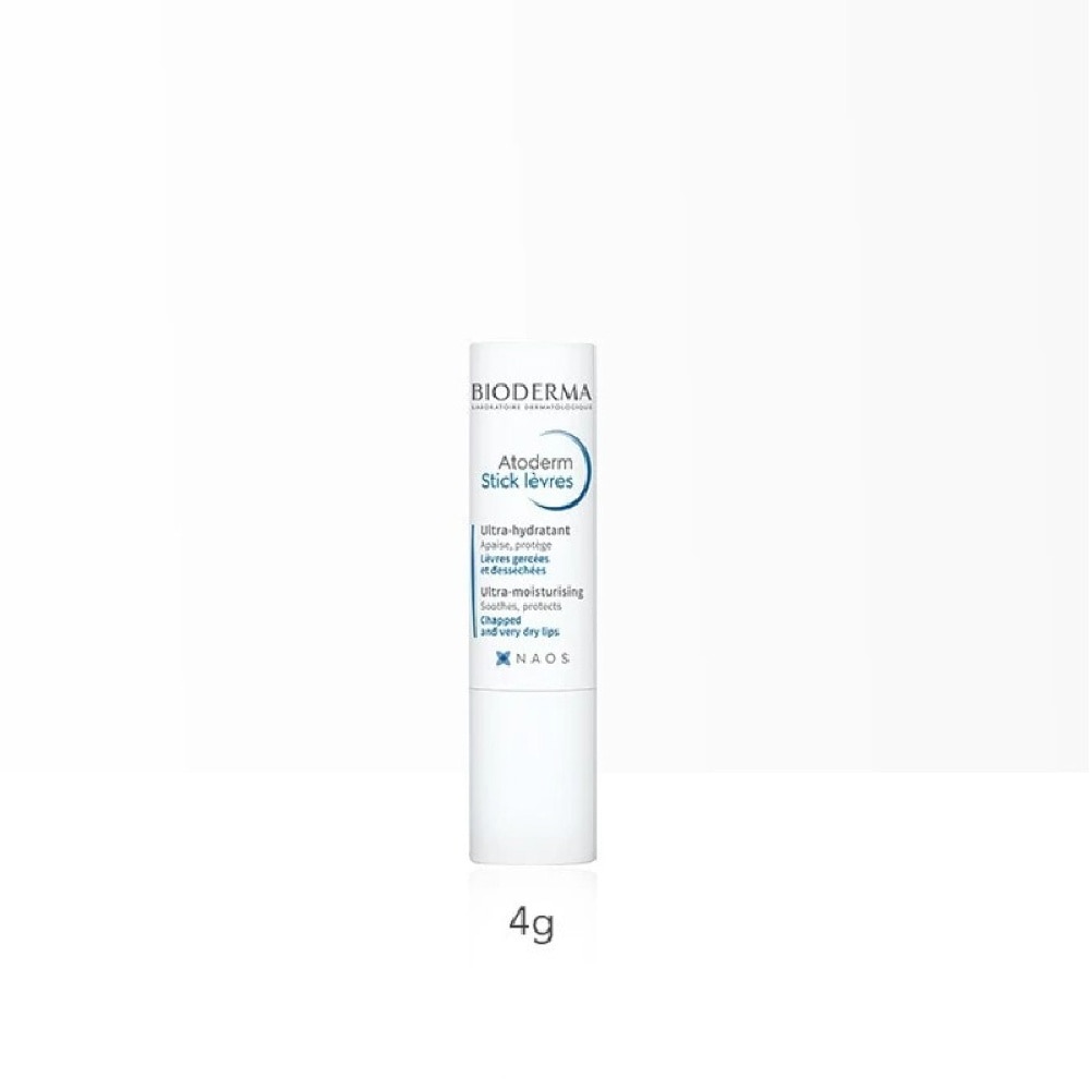 Atoderm Stick Levres Moisturising and Soothing Lip Balm (Dry Chapped Sensitive Lips) 4g