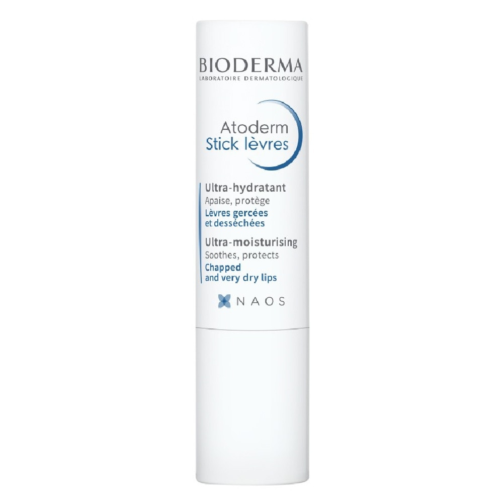 Atoderm Stick Levres Moisturising and Soothing Lip Balm (Dry Chapped Sensitive Lips) 4g