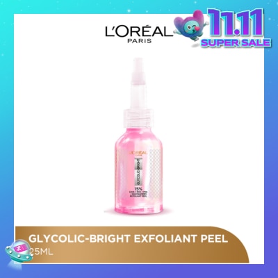 L'OREAL PARIS SKINCARE Glycolic-Bright 15% Exfoliant Peel 25ml