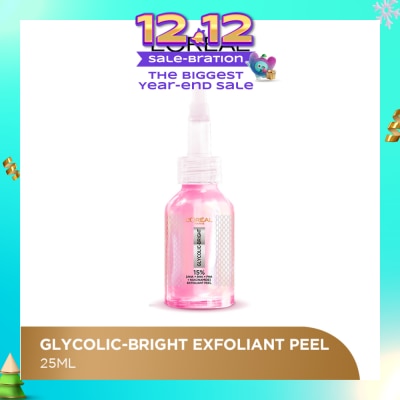 L'OREAL PARIS SKINCARE Glycolic-Bright 15% Exfoliant Peel 25ml