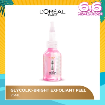 L'OREAL PARIS SKINCARE Glycolic-Bright 15% Exfoliant Peel 25ml
