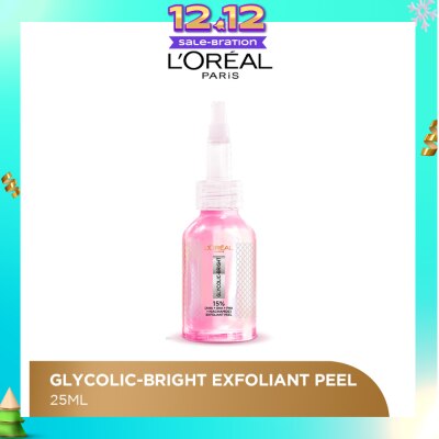 L'OREAL PARIS SKINCARE Glycolic-Bright 15% Exfoliant Peel 25ml