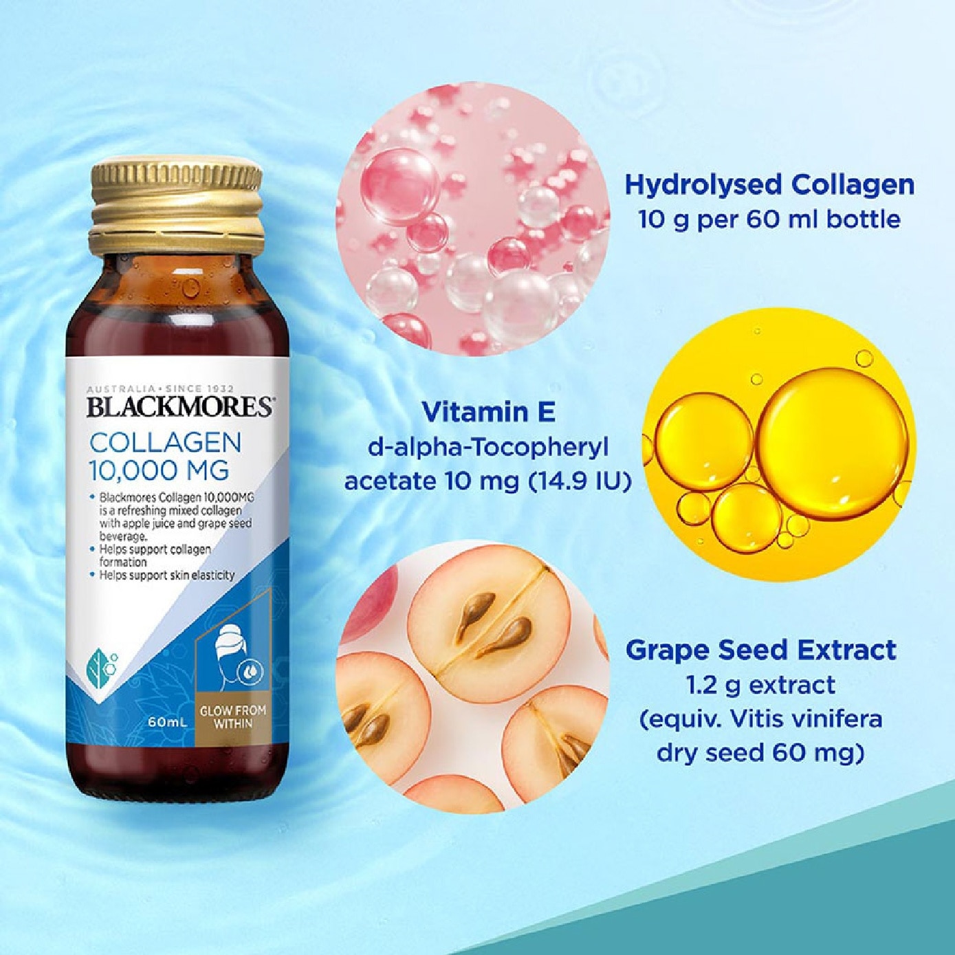 Collagen 10,000mg 60ml x 10s (Expiry: Mar`2027)