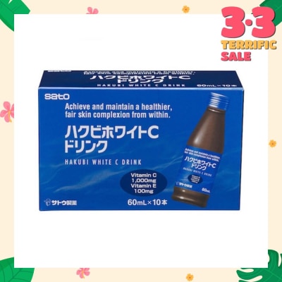 SATO Hakubi White C Drink 10x60ml