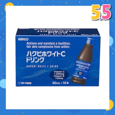 SATO Hakubi White C Drink 10x60ml