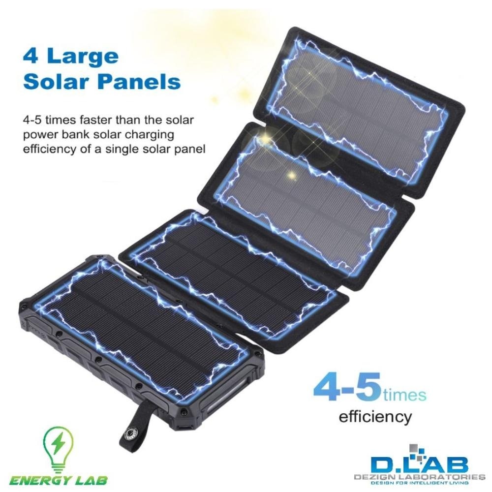 SolarCharge Explorer 20000 (SPB20L) Black Color 1s
