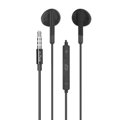 D.LAB Advanced In-ear 3.5mm Wired Control Earphone Black Color 1s