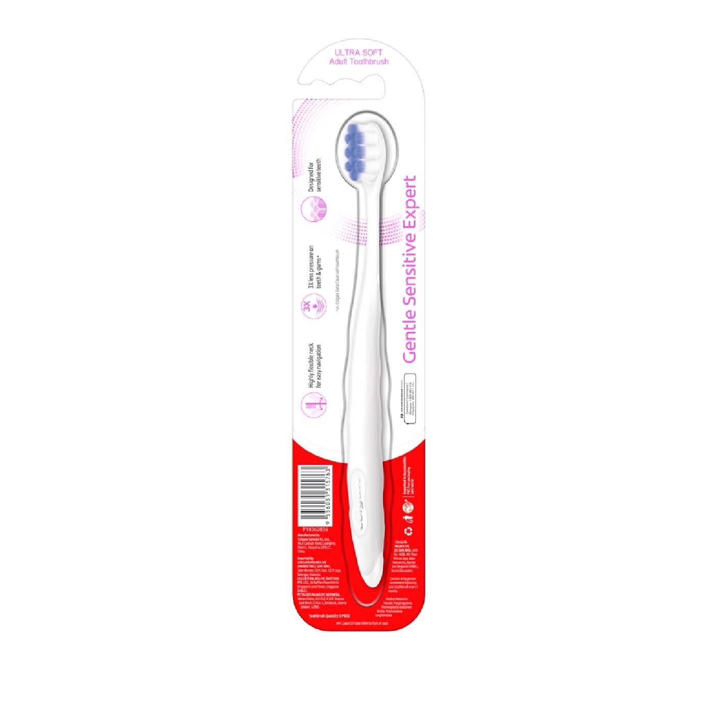 Gentle Sensitive Expert Toothbrush Ultra Soft 1s