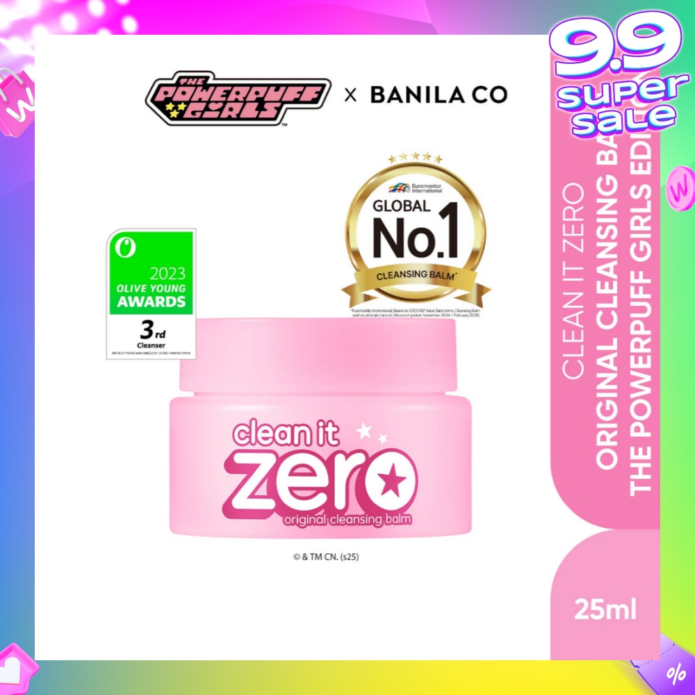 Clean it Zero Original Cleansing Balm Powerpuff Girls Edition 25ml