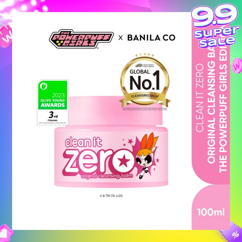 Clean it Zero Original Cleansing Balm Powerpuff Girls Edition 100ml