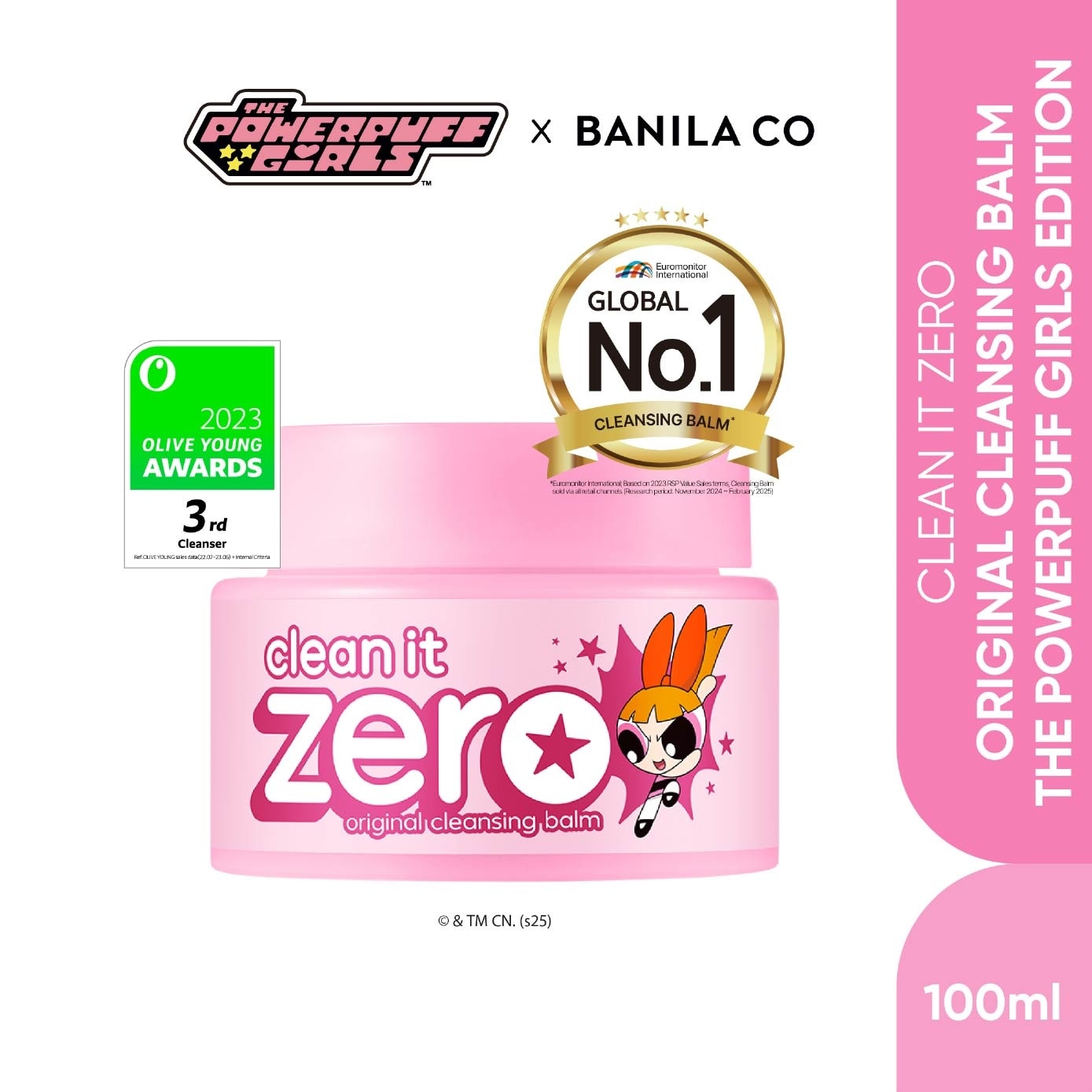 Clean it Zero Original Cleansing Balm Powerpuff Girls Edition 100ml